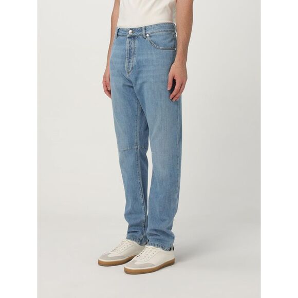 Brunello Cucinelli Jeans Men Blue 1 - Picture 4 of 4
